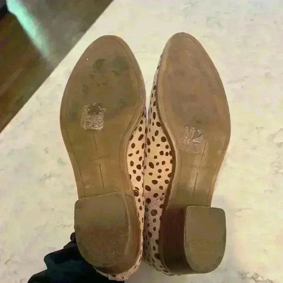 Dolce Vita Leopard Print Kaidie Booties Size 8 - Picture 6 of 7